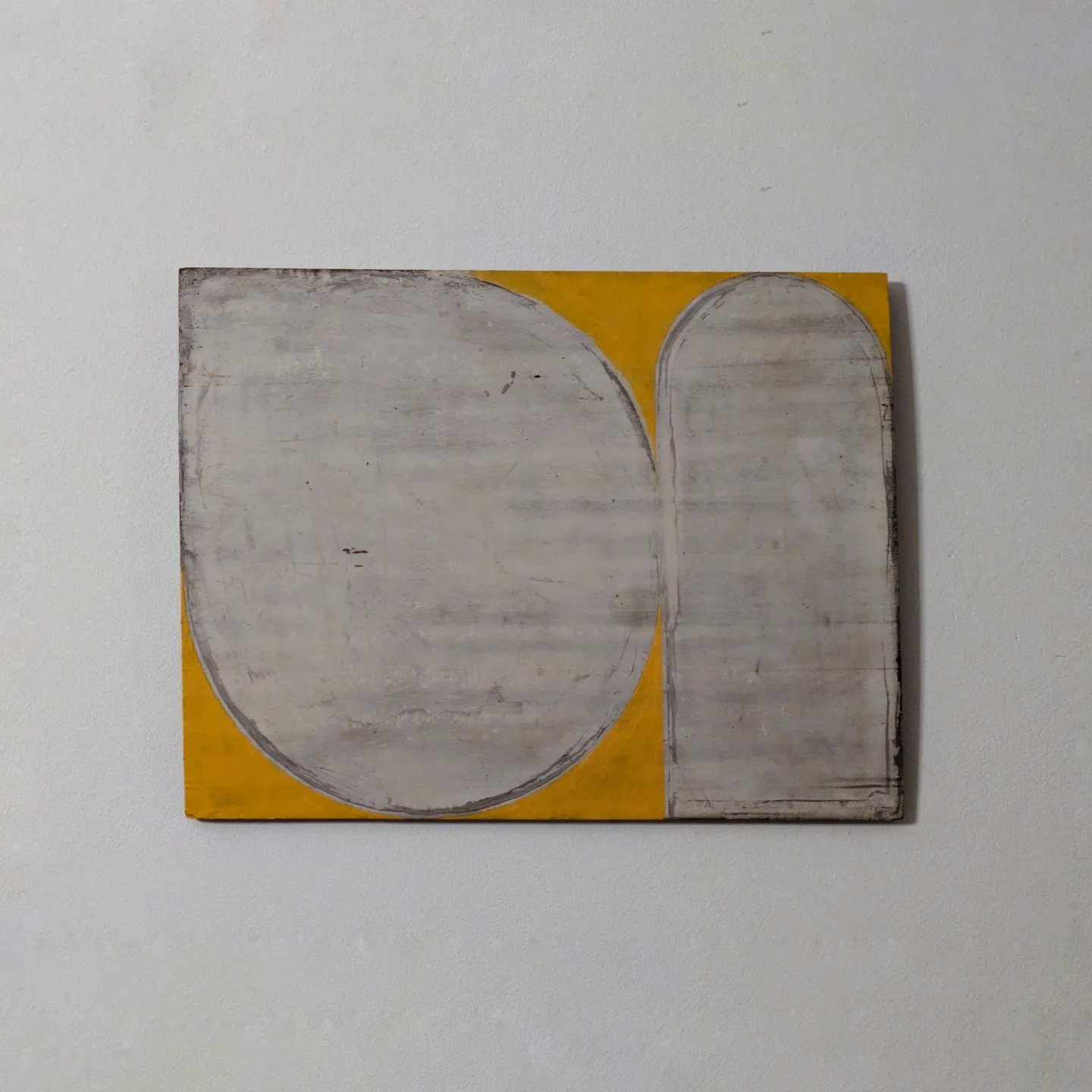 Oil on antique wooden panel (Oak), 2024 · Paintings · Eric Lugtigheid (1/4)