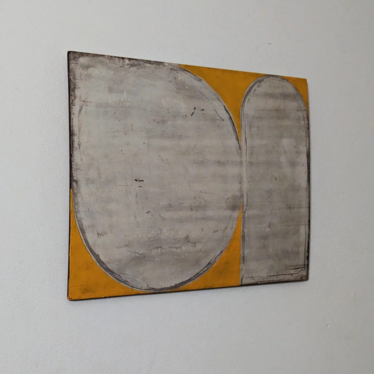 Oil on antique wooden panel (Oak), 2024 · Paintings · Eric Lugtigheid (2/4)