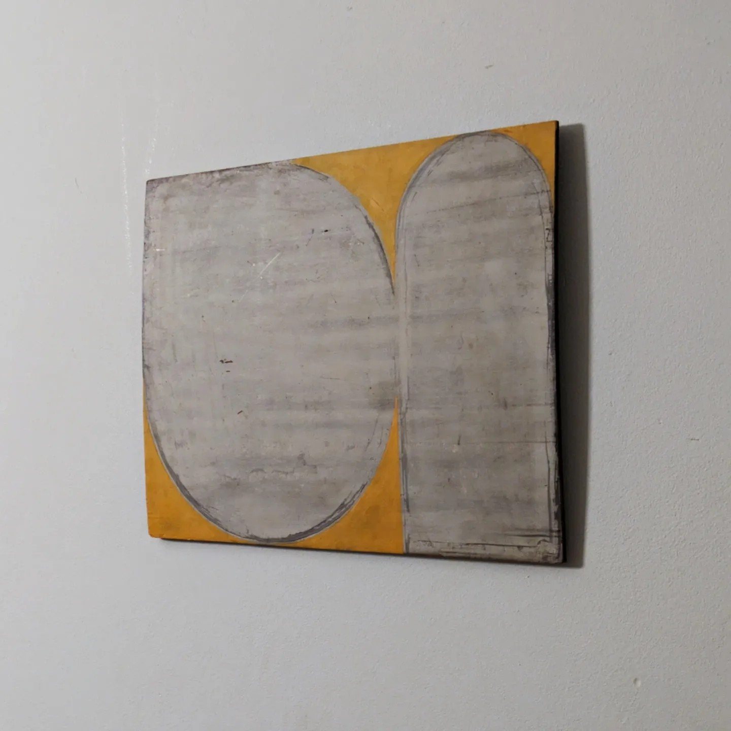 Oil on antique wooden panel (Oak), 2024 · Paintings · Eric Lugtigheid (3/4)
