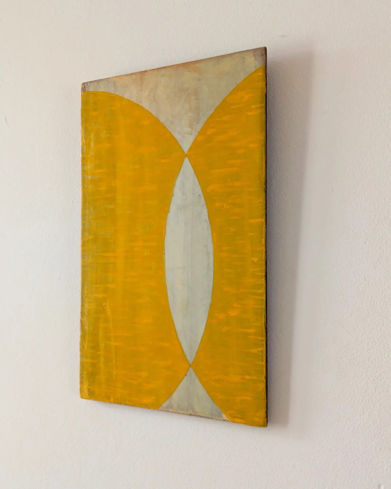 Multiple layers oil glaze on antique wooden panel (oak), 2024 · Schilderijen · Eric Lugtigheid (2/3)