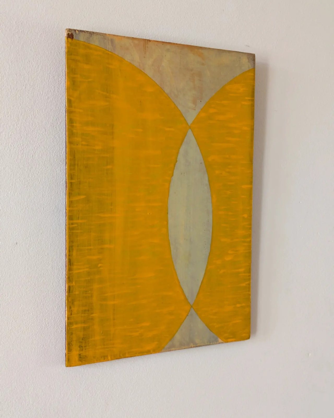 Multiple layers oil glaze on antique wooden panel (oak), 2024 · Schilderijen · Eric Lugtigheid (3/3)