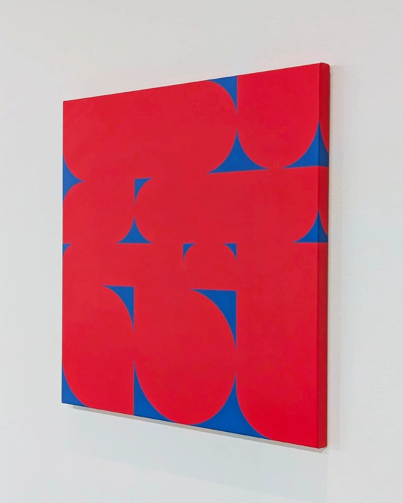 Red | Blue | Monday, 2024 · Schilderijen · Eric Lugtigheid (2/4)