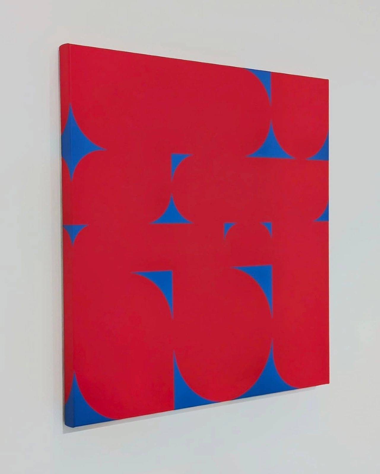 Red | Blue | Monday, 2024 · Schilderijen · Eric Lugtigheid (3/4)