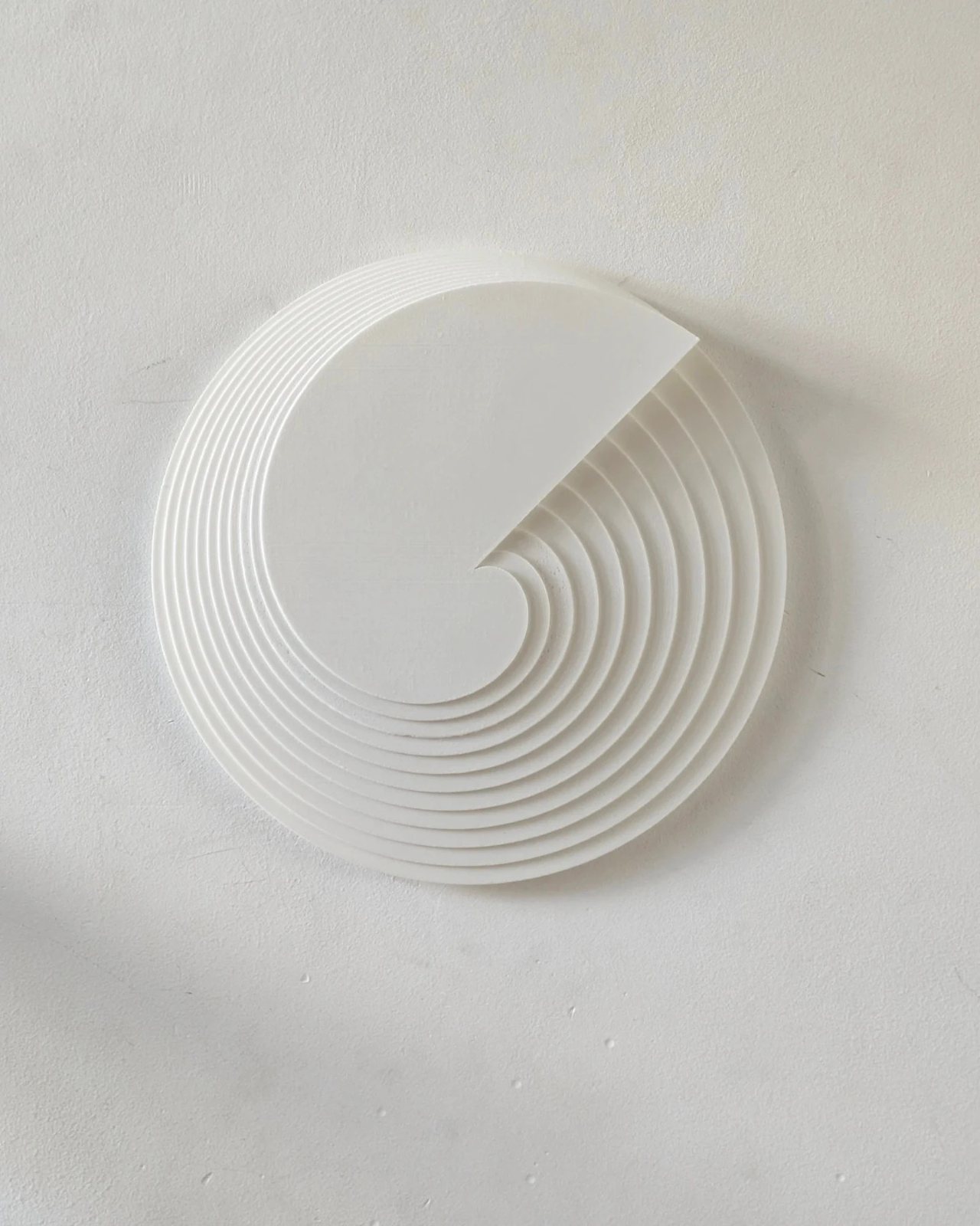 Birth of the Circle, 2025 · Impressions 3D · Eric Lugtigheid (1/2)