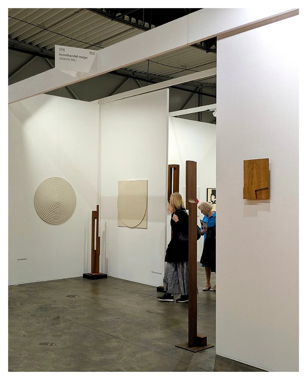 My work at Art Rotterdam 2026, 2026 · Reliefs · Eric Lugtigheid (3/4)