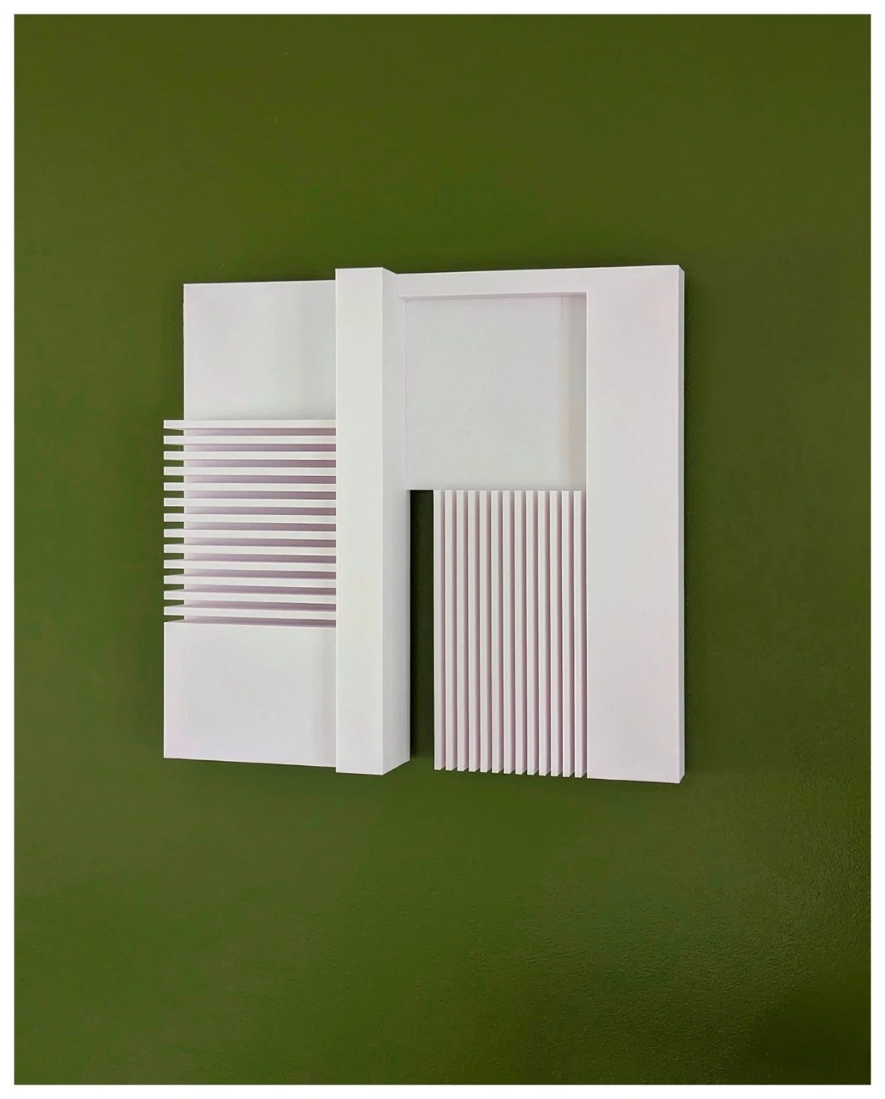 Divisions in White, 2026 · Impressions 3D · Eric Lugtigheid