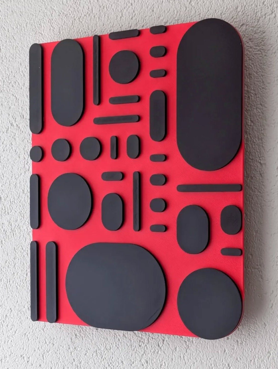Red under Charcoal, 2026 · 3D prints · Eric Lugtigheid (2/2)