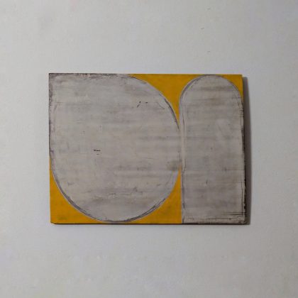 Oil on antique wooden panel (Oak), 2024 · Paintings · Eric Lugtigheid