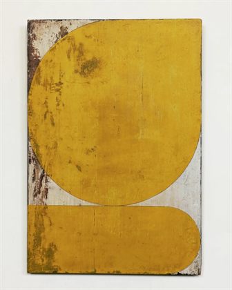 Oil on antique wooden panel (Oak), 2024 · Paintings · Eric Lugtigheid