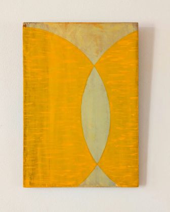 Multiple layers oil glaze on antique wooden panel (oak), 2024 · Paintings · Eric Lugtigheid