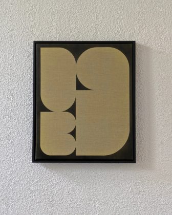 Jaune doux sur lin, 2025 · Paintings · Eric Lugtigheid