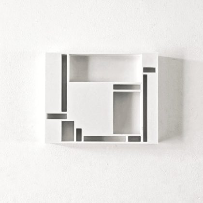 Form, White, Space, 2025 · 3D prints · Eric Lugtigheid