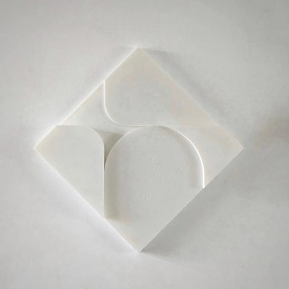 Large relief next to a painting by Andre Volten (1925-2002, signed 1952), 2025 · 3D prints · Eric Lugtigheid