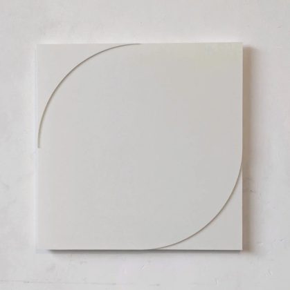 Evolving Square | Glass Fiber | 30 x 30 x 1 cm, 2025 · 3D prints · Eric Lugtigheid